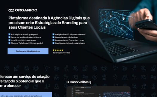 Plataforma destinada à Agências Digitais que precisam criar Estratégias de Branding para seus Clientes Locais